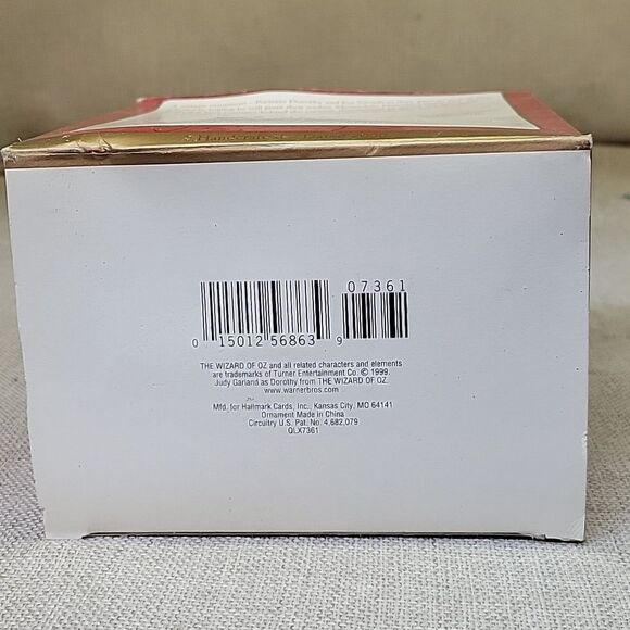 1999 Hallmark Wizard of Oz The Great Oz Voice  & Blinking Lights Ornament - Picture 10 of 12